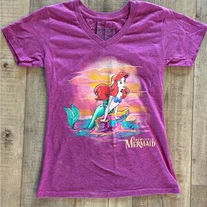Purple Little Mermaid tee-shirt. Size small. Soft.